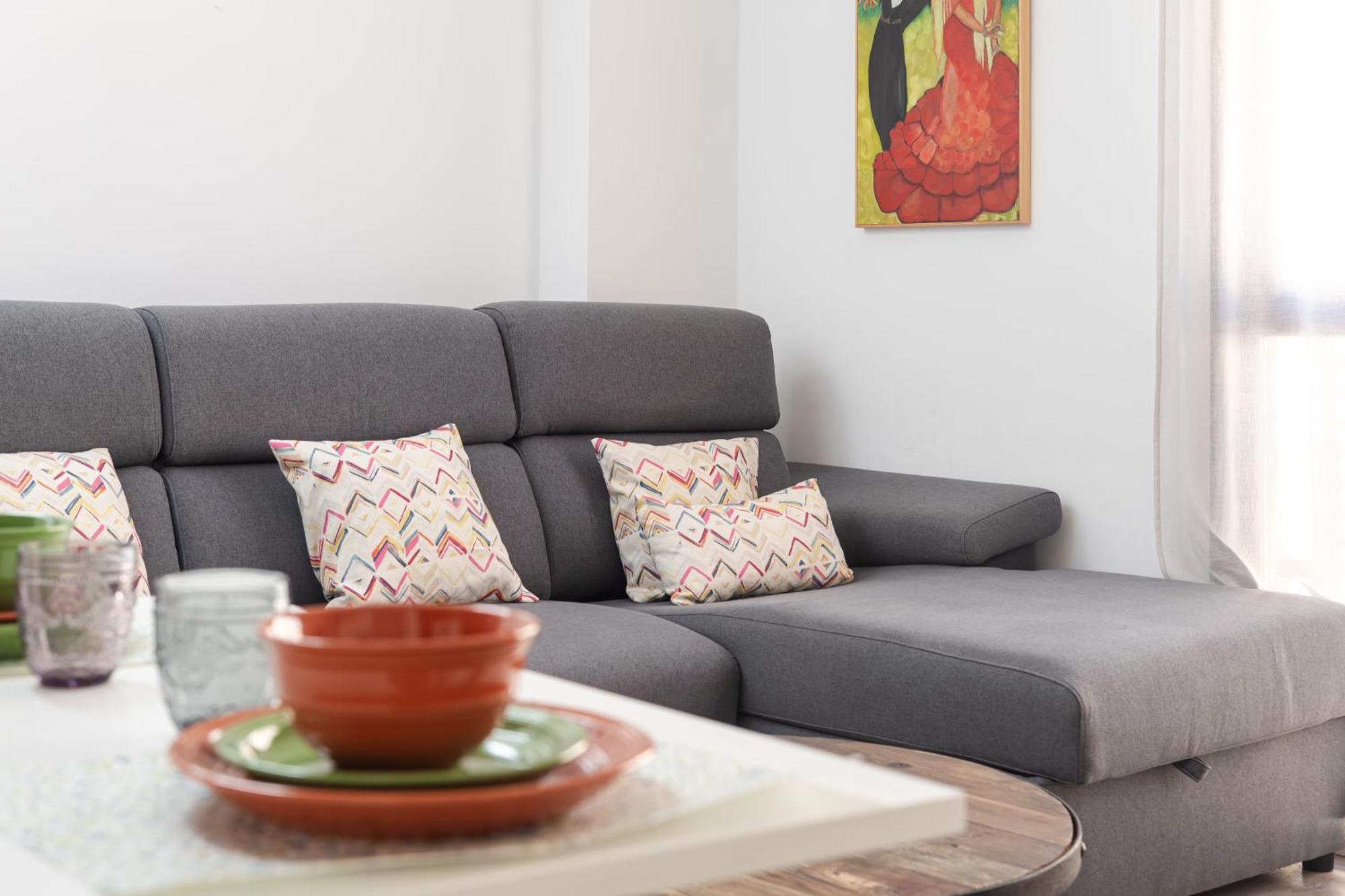 Historic Centre + Rooftop + Parking Malaga Bagian luar foto